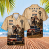 Joycorners Funny Patriotic Cows Beer Pool Float USA 250 3D Hawaiian Shirt (10 Breeds)