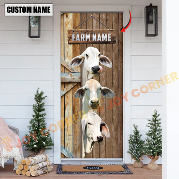 Joycorners Personalized Name Brahman Door Cover