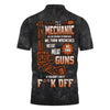 Joycorners Funny Mechanic T Shirt We Love Freedom We Drink Beer We Turn Wrenches Auto Repair Garage Workwear Tee Patriotic Gift For Men Dad Husband PT2609