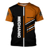 Joycorners Personalized Mechanic Shirt, This Mechanic Holds A Beast An Angel And A Madman In Him, Mechanic Uniforms, Gift For Men PT2609
