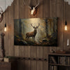 Joycorner Majestic Deer Autumn Golden Forest Light Canvas