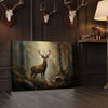Joycorner Majestic Deer Autumn Golden Forest Light Canvas