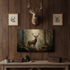 Joycorner Majestic Deer Autumn Golden Forest Light Canvas