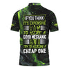 Joycorners Custom Mechanic Work Shirt, If You Think It’s Expensive to Hire a Good Mechanic Quote, Funny Graphic Shirt for Men PT2609