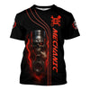 Joycorners Personalized T-Shirt When Life Gets Me Down I'll Just Drop A Gear Disappear Shirt for Mechanics PT2609