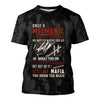 Joycorners Mechanic Shirt Funny Quote, Once A Mechanic Always A Mechanic, Gift for Mechanic Lovers, Work, Garage, Car Enthusiasts, Automotive Shirt PT2609