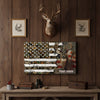 Joycorner American Flag Camo Buck Patriotic Personalized Canvas