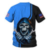 Joycorners Mechanic Skull Shirt with Wrenches, Cool Automotive Apparel for Car Lovers, Gift for Mechanics & DIY Enthusiasts PT2609