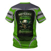 Joycorners Personalized Mechanic Shirt, I Am A Mechanic I'm Allergic to Stupidity, Mechanic Uniforms, Gift For Men PT2609