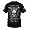 Joycorners Personalized Mechanic Shirt, Warning This Mechanic If You Don't Want Your Feelings Hurt Back Off, Gift For Men PT2609