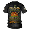 Joycorners Custom Name Mechanic Shirt I Am A Mechanic I Am Who I Am I Have Anger Issues And Thin Patience T Shirt PT2609