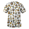 Joycorners Mechanic T-Shirt Beer and Wrench Funny Pattern Design Shirt Mechanic Gift For Men PT2609