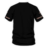 Joycorners Custom Name Mechanic Shirt Wrench The Cross with USA Flag Design T Shirt PT2609