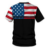 Joycorners Custom Name Mechanic Shirt Wrenches with American Flag Design T Shirt PT2609
