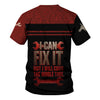 Joycorners Personalized T-Shirt I Can Fix It But I Will Cuss The Whole Time Badas Mechanic Skull Style Shirt For Mechanics PT2609