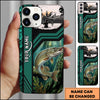 Joycorners Pike Fishing Lake Sunset Personalized Phone Case