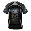 Joycorners Personalized T-Shirt Just Wait Until You Hire A Bad Mechanic Skull Praying Hand Design Shirt For Mechanics PT2609