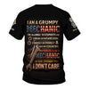 Joycorners Personalized T-Shirt I'm Proud To Be A Mechanic Love Family And Country USA Flag Design Shirt For Mechanics PT2609