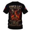 Joycorners Personalized T-Shirt When Life Gets Me Down I'll Just Drop A Gear Disappear Shirt for Mechanics PT2609