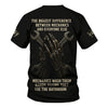 Joycorners Personalized Mechanic Shirt, The Biggest Difference Between Mechanics And Everyon Else Mechanics Wash Their Hands, Gift For Men PT2609