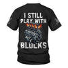 Joycorners Personalized Mechanic Shirt, Funny Engine Block Graphic Tee with Custom Name for Auto Repair Garage Technician Car Enthusiast Gift PT2609