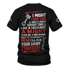 Joycorners Personalized Mechanic Shirt Funny Quote, I Might Look Like a Mechanic, Custom Name Shirt Gift for Car Lovers PT2609
