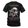 Joycorners Funny Skeleton Mechanic Shirt, My Parents Said I Can Be Anything Unique Humor Apparel for Mechanics and Rebels, Funny Gift for Men PT2609