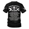 Joycorners Custom Name Mechanic Shirt 10 Reasons To Be With A Mechanic Skull Wrench Auto Repair Garage Workwear Tee Car Repair Shirt Gift For Men Dad PT2609