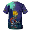 Joycorners Custom Name Zombie Mechanic T Shirt Haunted House Halloween Shirt For Mechanic PT2609