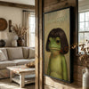 Joycorners Whimsical Frog Wall Art – Custom Name