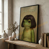 Joycorners Whimsical Frog Wall Art – Custom Name