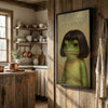 Joycorners Whimsical Frog Wall Art – Custom Name