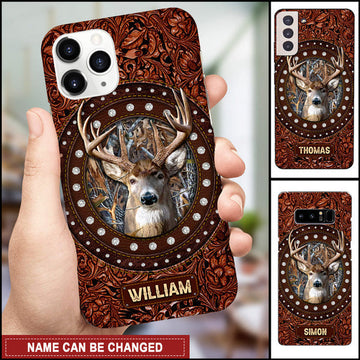 Joycorners Deer Hunting Personalized Name Phone Case 2 LM0912