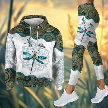 Joycorners Personalized Dragonflies Hoodie and Leggings LM2811