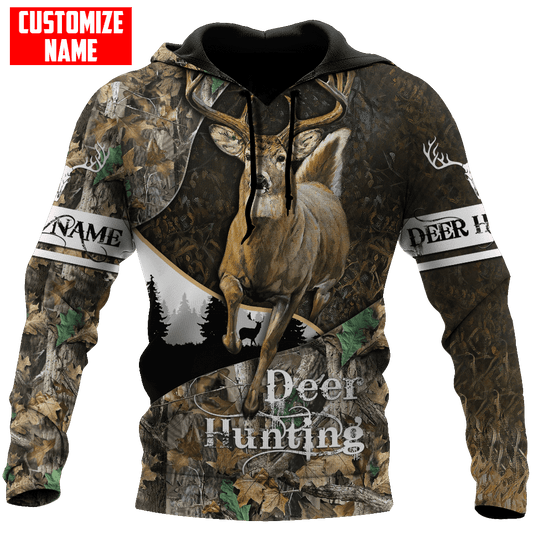 Joycorners Personalized Deer Hunting Camo Autunm 3D Design All Over Printed