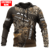 Joycorners Custom Name Hunting 6 3D Design All Over Printed