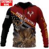 Joycorners Customized Name Deer Hunting 9 3D Design All Over Printed