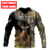 Joycorners Custom Name Deer Hunting 3D Design All Over Printed