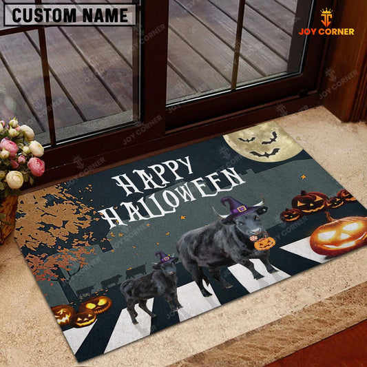 Joycorners Dexter Cattle Happy Halloween Doormat