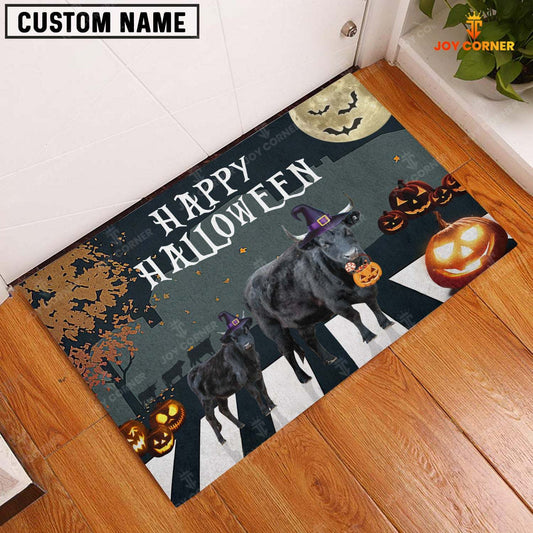 Joycorners Dexter Cattle Happy Halloween Doormat