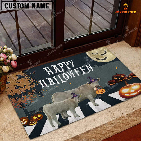 Joycorners Charolais Happy Halloween Doormat