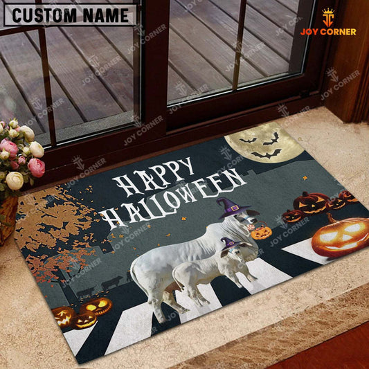 Joycorners Brahman Happy Halloween Doormat