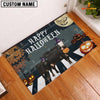 Joycorners Black Baldy Happy Halloween Doormat