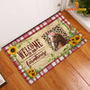 Joycorners Horse Welcome To Our Farmhouse Doormat