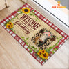 Joycorners Simmental Cattle Welcome To Our Farmhouse Doormat