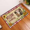 Joycorners Simmental Cattle Welcome To Our Farmhouse Doormat