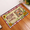 Joycorners Jersey Cattle Welcome To Our Farmhouse Doormat