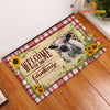 Joycorners Speakle Park Welcome To Our Farmhouse Doormat