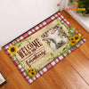 Joycorners Charolais Cattle Welcome To Our Farmhouse Doormat