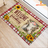 Joycorners Charolais Cattle Welcome To Our Farmhouse Doormat